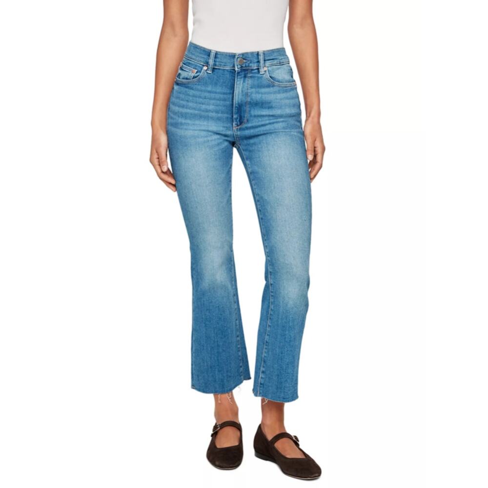 NWT DL1961 Bridget Bootcut High Rise Instasculpt Crop Jeans Island Park Size 26